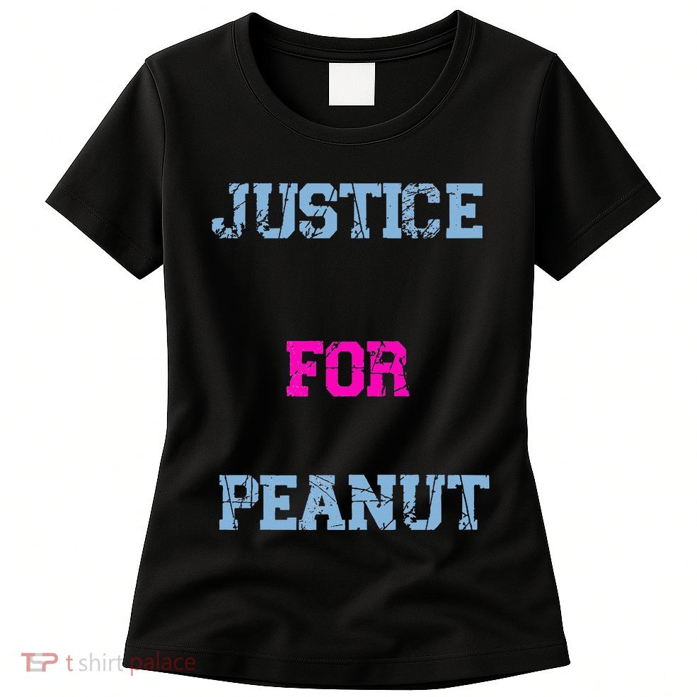 Justice For Peanut Squirrel Advocacy Support Women's T-Shirt