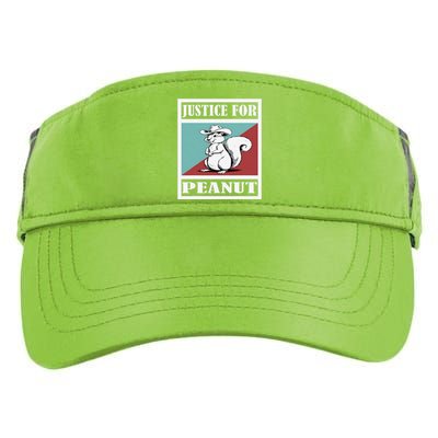 Justice For Peanut The Squirrel Adult Drive Performance Visor