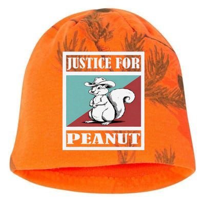 Justice For Peanut The Squirrel Kati - Camo Knit Beanie