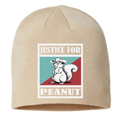 Justice For Peanut The Squirrel Sustainable Beanie