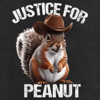 Justice For Peanut The Squirrel Cowboy Hat Peanut Squirrel 15oz Campfire Ceramic Mug