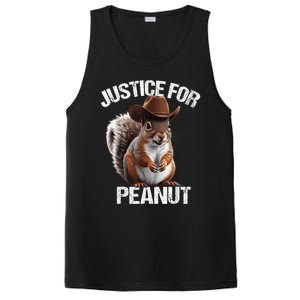 Justice For Peanut The Squirrel Cowboy Hat Peanut Squirrel PosiCharge Competitor Tank