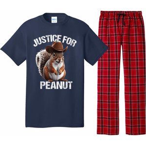 Justice For Peanut The Squirrel Cowboy Hat Peanut Squirrel Pajama Set