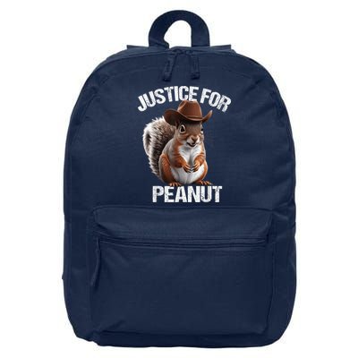 Justice For Peanut The Squirrel Cowboy Hat Peanut Squirrel 16 in Basic Backpack