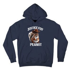 Justice For Peanut The Squirrel Cowboy Hat Peanut Squirrel Tall Hoodie