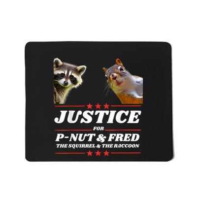 Justice For Pnut And Fred The Squirrel  Peanut Justice Mousepad