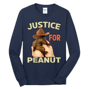 Justice For Peanut The Squirrel Tall Long Sleeve T-Shirt