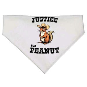 Justice For Peanut The Squirrel P地Ut Pnut Peanut Squirrel USA-Made Doggie Bandana