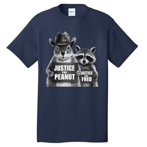 Justice For Peanut The Squirrel Cowboy Hat Tall T-Shirt