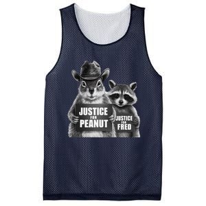 Justice For Peanut The Squirrel Cowboy Hat Mesh Reversible Basketball Jersey Tank