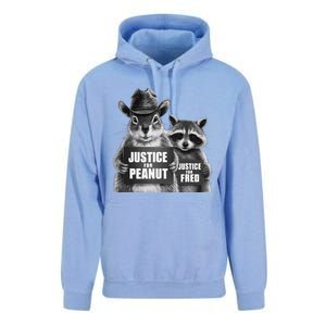 Justice For Peanut The Squirrel Cowboy Hat Unisex Surf Hoodie