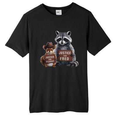 Justice For Peanut The Squirrel Supporter Tall Fusion ChromaSoft Performance T-Shirt