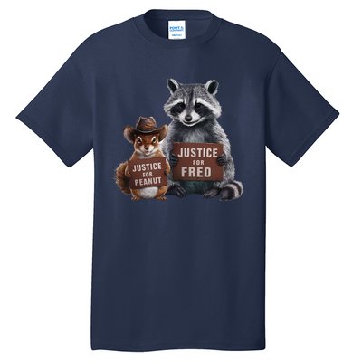 Justice For Peanut The Squirrel Supporter Tall T-Shirt