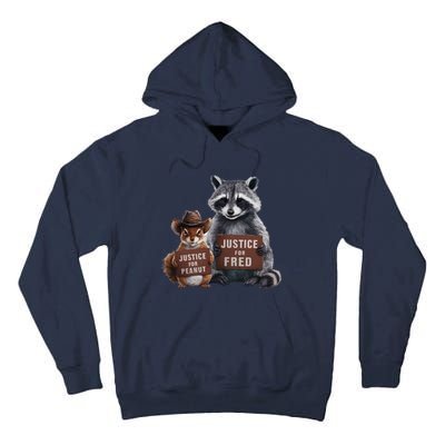 Justice For Peanut The Squirrel Supporter Tall Hoodie