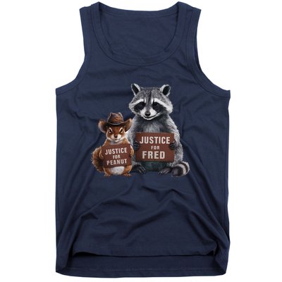 Justice For Peanut The Squirrel Supporter Tank Top