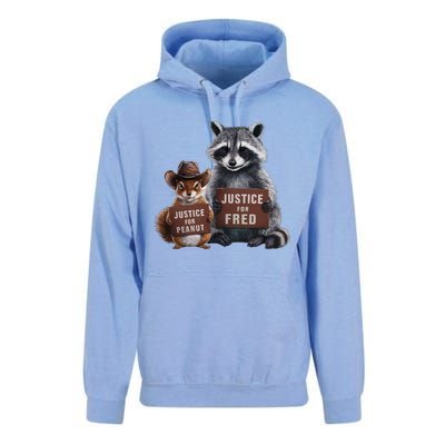 Justice For Peanut The Squirrel Supporter Unisex Surf Hoodie