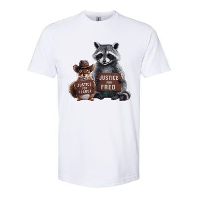 Justice For Peanut The Squirrel Supporter Softstyle CVC T-Shirt