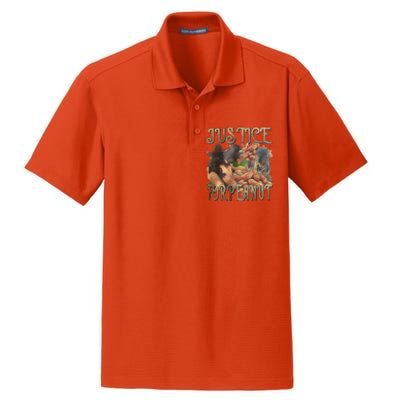 Justice For Peanut Fred The Raccoon Support Animal Rights Dry Zone Grid Polo