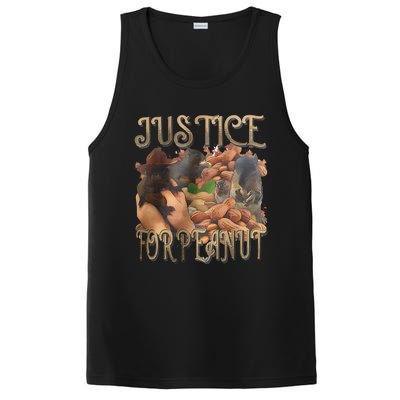 Justice For Peanut Fred The Raccoon Support Animal Rights PosiCharge Competitor Tank