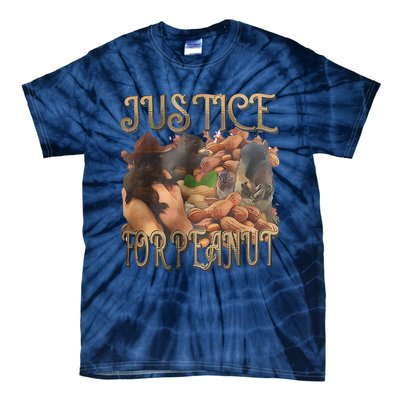 Justice For Peanut Fred The Raccoon Support Animal Rights Tie-Dye T-Shirt