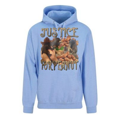 Justice For Peanut Fred The Raccoon Support Animal Rights Unisex Surf Hoodie