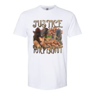 Justice For Peanut Fred The Raccoon Support Animal Rights Softstyle CVC T-Shirt