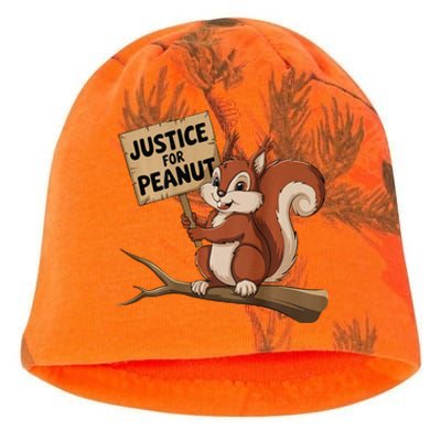 Justice For Peanut The Squirrel P’Nut Pnut Peanut Kati - Camo Knit Beanie