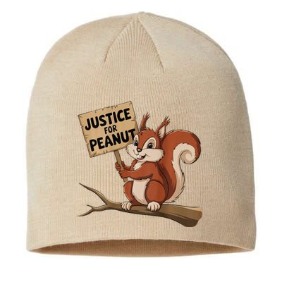 Justice For Peanut The Squirrel P’Nut Pnut Peanut Sustainable Beanie