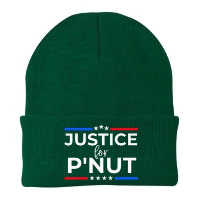 Justice For PNut Peanut Squirrel Lovers Knit Cap Winter Beanie