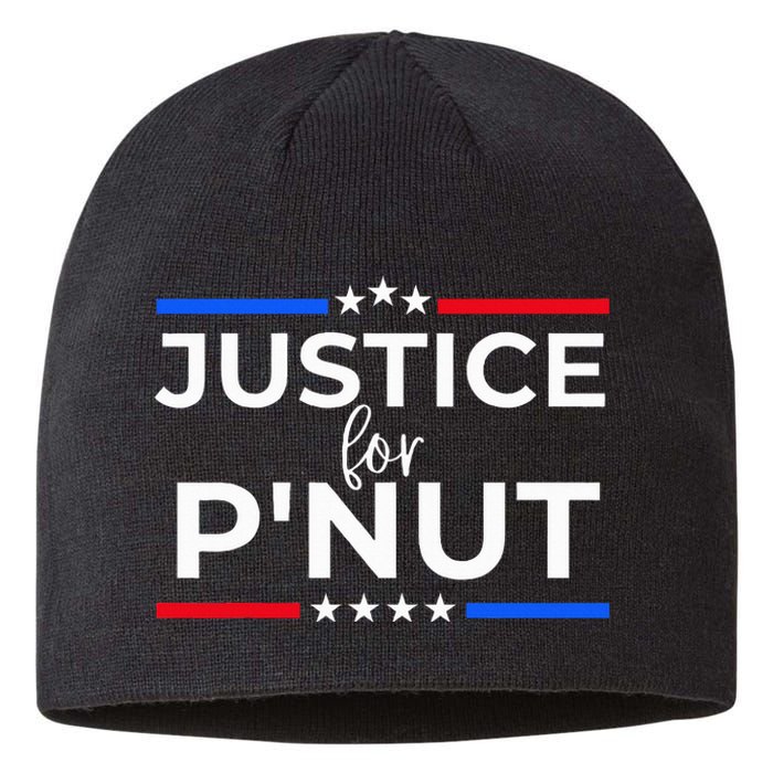 Justice For PNut Peanut Squirrel Lovers Sustainable Beanie