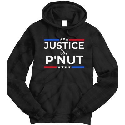 Justice For PNut Peanut Squirrel Lovers Tie Dye Hoodie