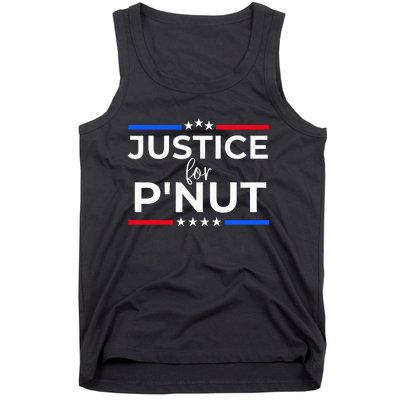 Justice For PNut Peanut Squirrel Lovers Tank Top