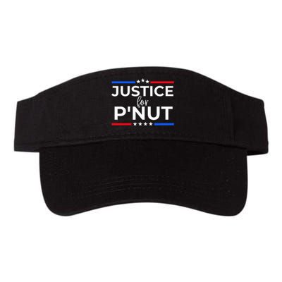 Justice For PNut Peanut Squirrel Lovers Valucap Bio-Washed Visor