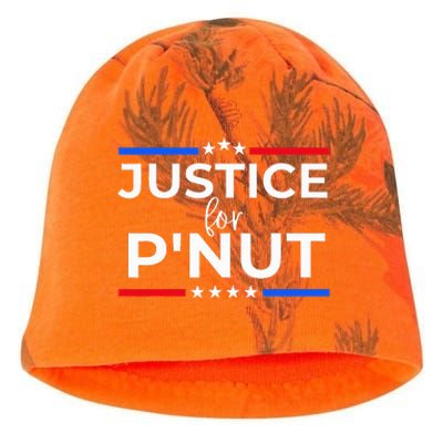 Justice For PNut Peanut Squirrel Lovers Kati - Camo Knit Beanie