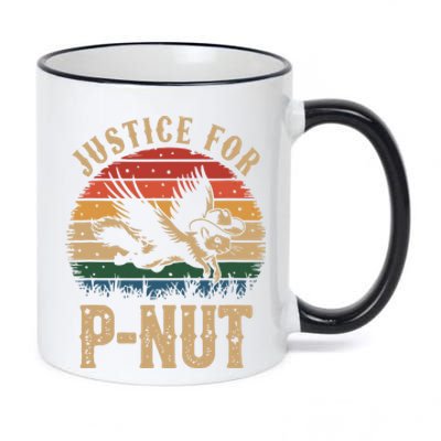 Justice For Peanut P’Nut Pnut Squirrel Lover 11oz Black Color Changing Mug