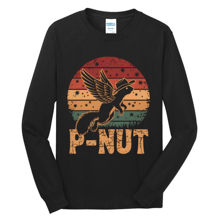 Justice For Peanut P’Nut Pnut Squirrel Lover Tall Long Sleeve T-Shirt