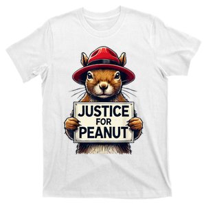 Justice For Peanut The Squirrel Wanted T-Shirt