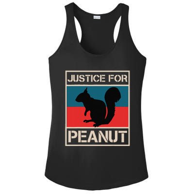 Justice For Peanut The Squirrel Ladies PosiCharge Competitor Racerback Tank