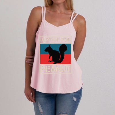 Justice For Peanut The Squirrel Women's Strappy Tank