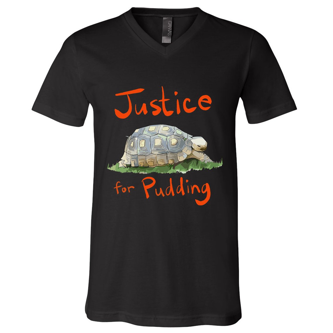 Justice For Pudding V-Neck T-Shirt