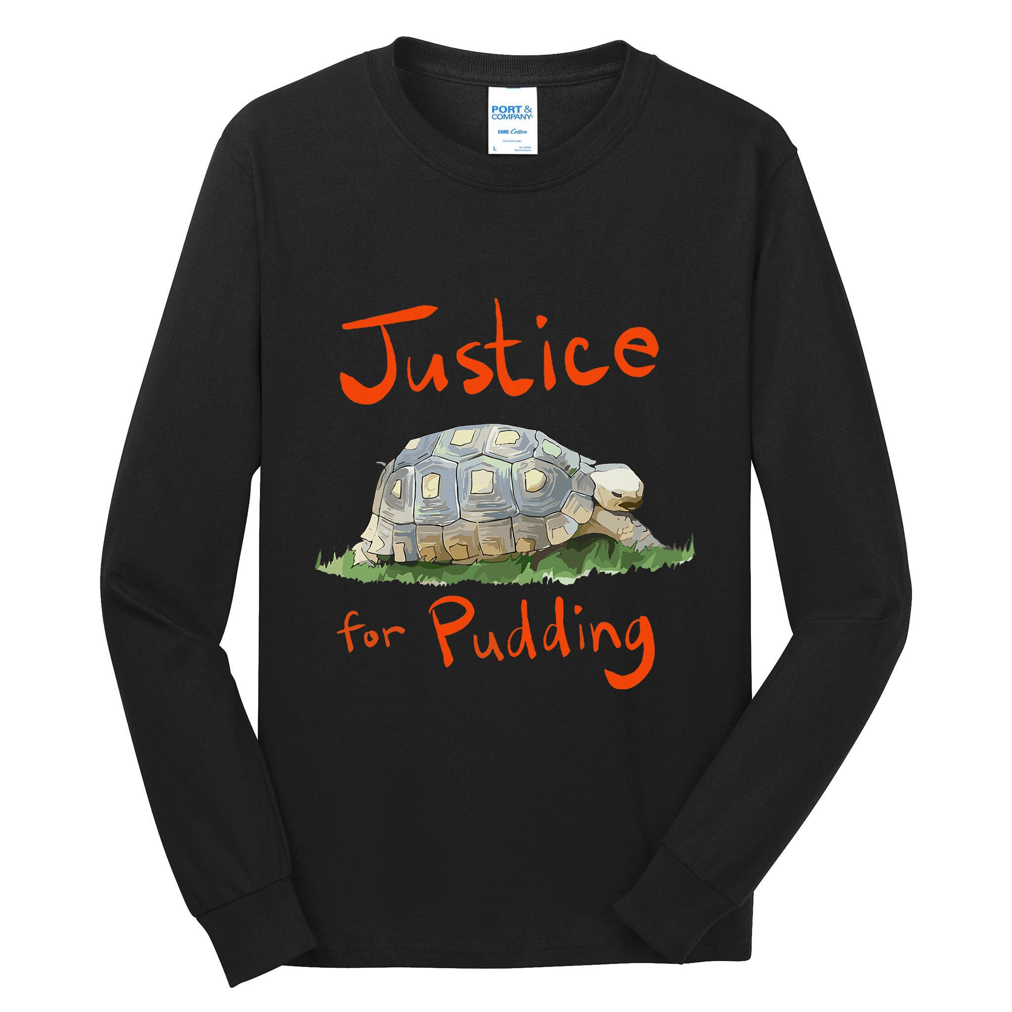 Justice For Pudding Tall Long Sleeve T-Shirt