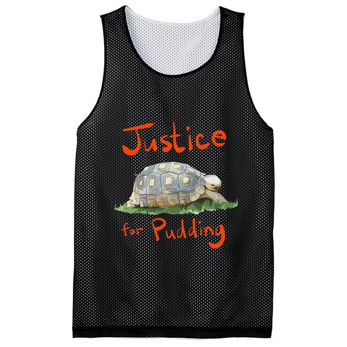 Justice For Pudding Mesh Reversible Basketball Jersey Tank