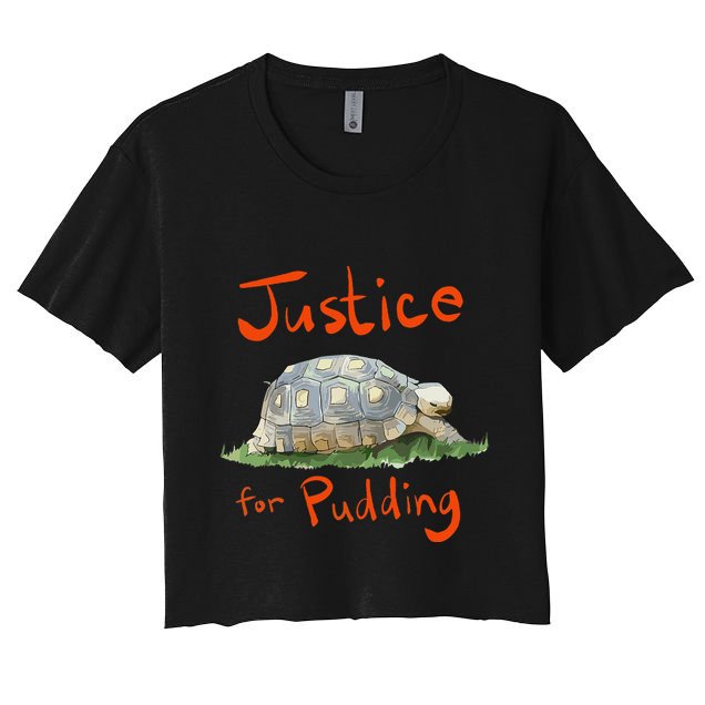 Justice For Pudding Crop Top