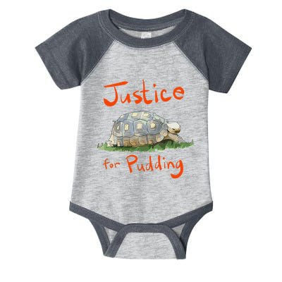 Justice For Pudding Infant Baby Jersey Bodysuit