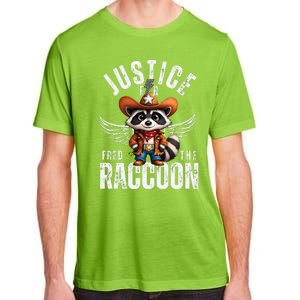 Justice For Peanut The Squirrel & Fred The Racoon Adult ChromaSoft Performance T-Shirt