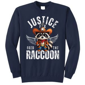 Justice For Peanut The Squirrel & Fred The Racoon Tall Sweatshirt