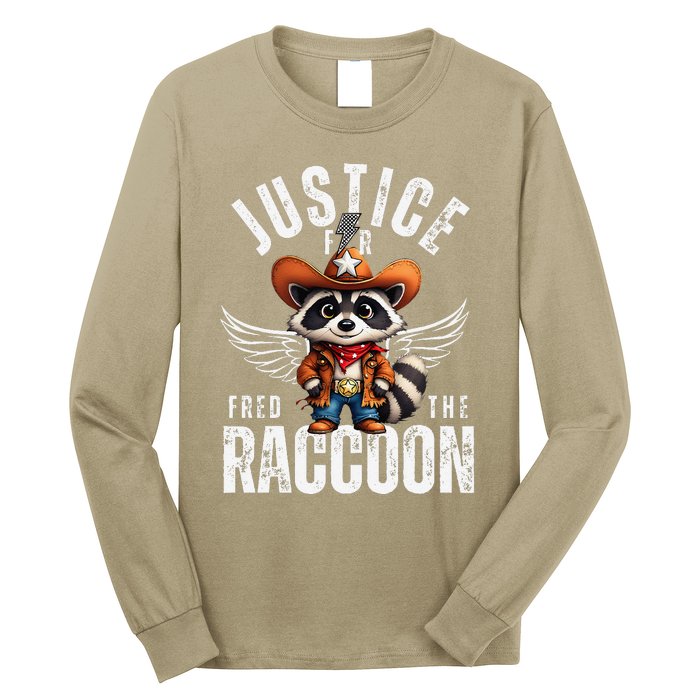 Justice For Peanut The Squirrel & Fred The Racoon Long Sleeve Shirt