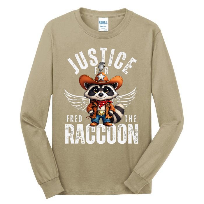 Justice For Peanut The Squirrel & Fred The Racoon Tall Long Sleeve T-Shirt