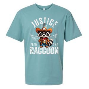 Justice For Peanut The Squirrel & Fred The Racoon Sueded Cloud Jersey T-Shirt