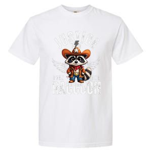 Justice For Peanut The Squirrel & Fred The Racoon Garment-Dyed Heavyweight T-Shirt